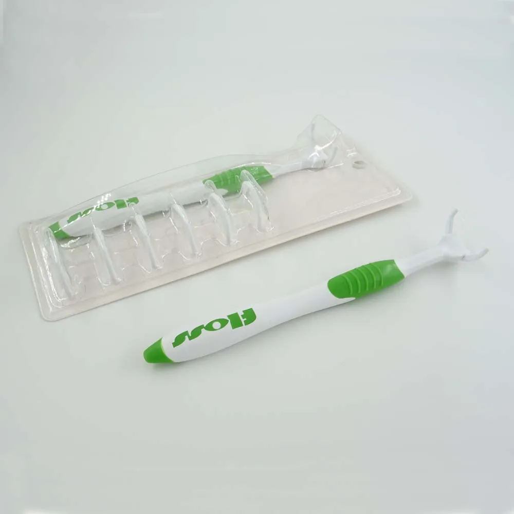 Y Shape UHMWPE Dental Floss Holder Replaceable Floss Head Dental Floss Pick