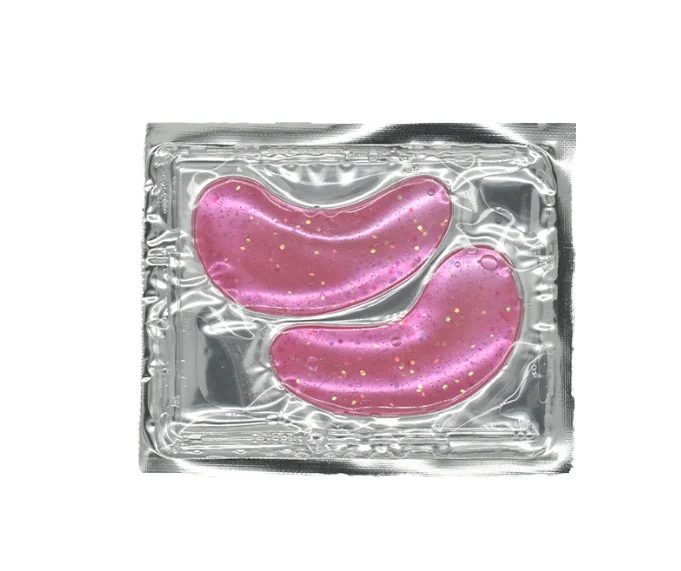 Hot Selling Star Glitter Hydrogel Collagen Eye Mask Anti-Wrinkle Seaweed Sheet for Dry Skin Reduces Dark Circles under Eye
