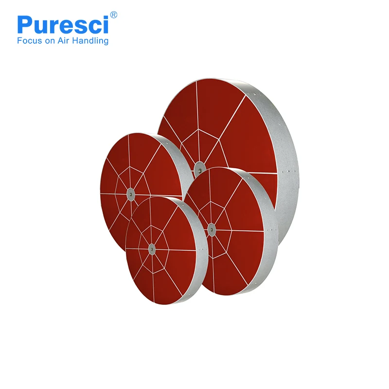 Puresci Desiccant Adsorbent Material Low Temperature Honeycomb Rotor Air Handling Unit