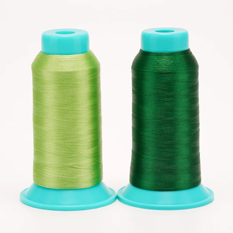 75D/2  100% polyester filament yarn  embroidery for LOGO brand