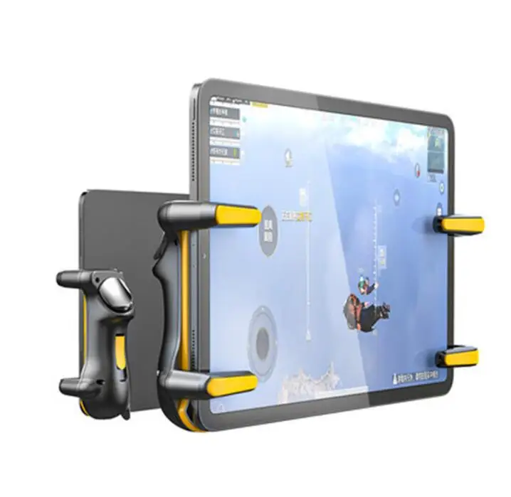 
New 6 finger Gamepad Joystick for Pubg Game Controller Fast Fire Shooting L2R2 Capacitance Pulse Trigger Button For Pad 