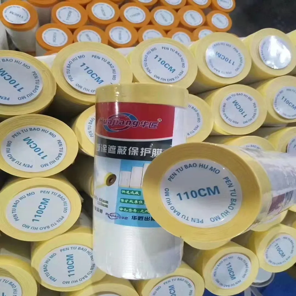 Home Decor Masking Painting Wasabi Tape Film PVC Single Sided Heat-Resistant Pressure Sensitive Adhesive Tape