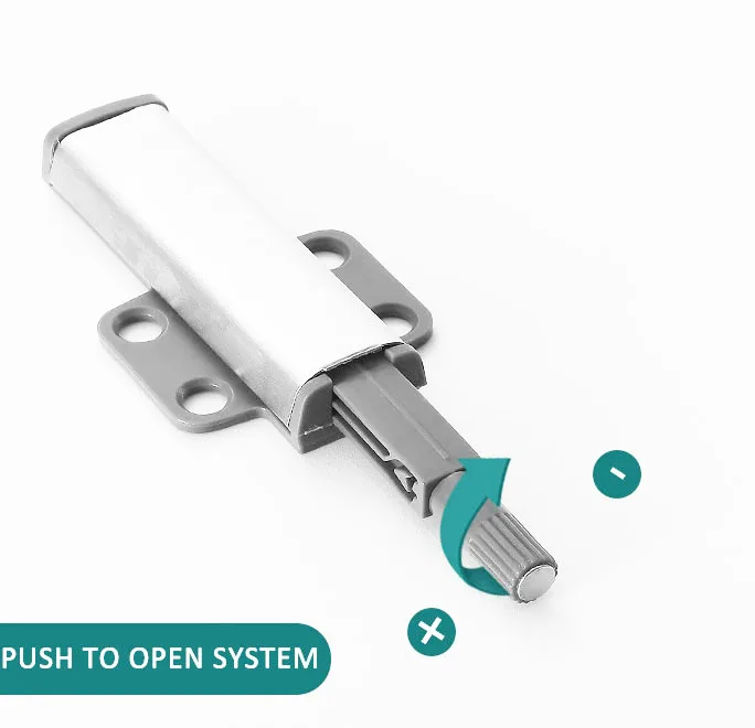 Rebound push to open Embedded Installation Push To Open System Cabinet Door Small Steel shell Rebound Device