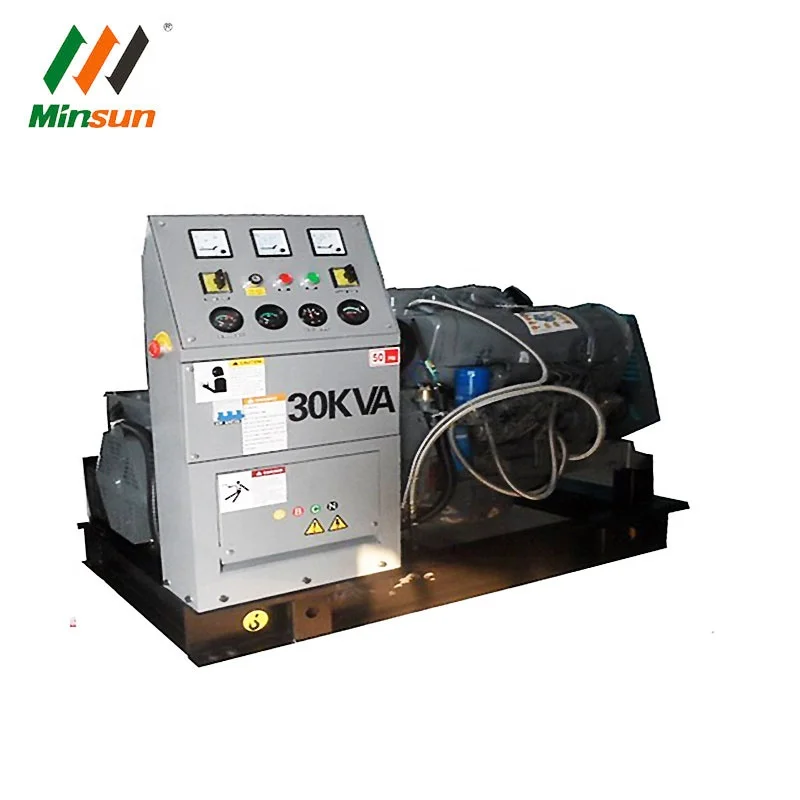 20kw generator Air cooled 4-cylinder small generator diesel silent generator for home use