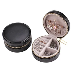 High Quality Mini Jewellery Ring Travel Organizer Display Luxury Wholesale Velvet Jewelry Box