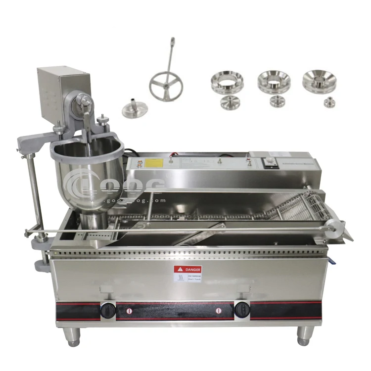 Factory Price Automatic Donut Maker Machine Gas Auto Doughnut Maker Best Professional Donut Making Machine for Sale