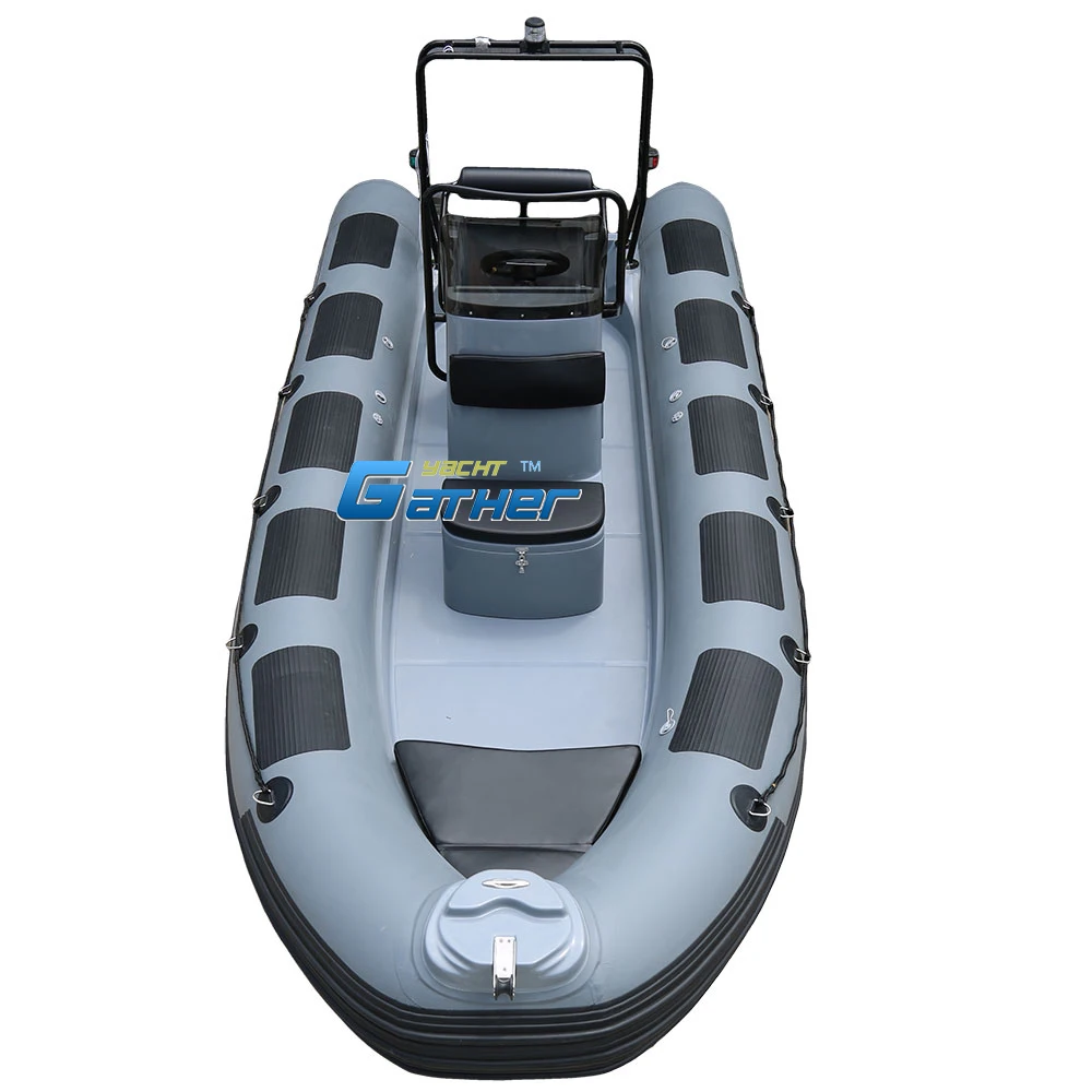 New Model 17ft RIB520AN Orca/Hypalon/PVC Fiberglass RIB Inflatable Boats Family Leisure For Fun