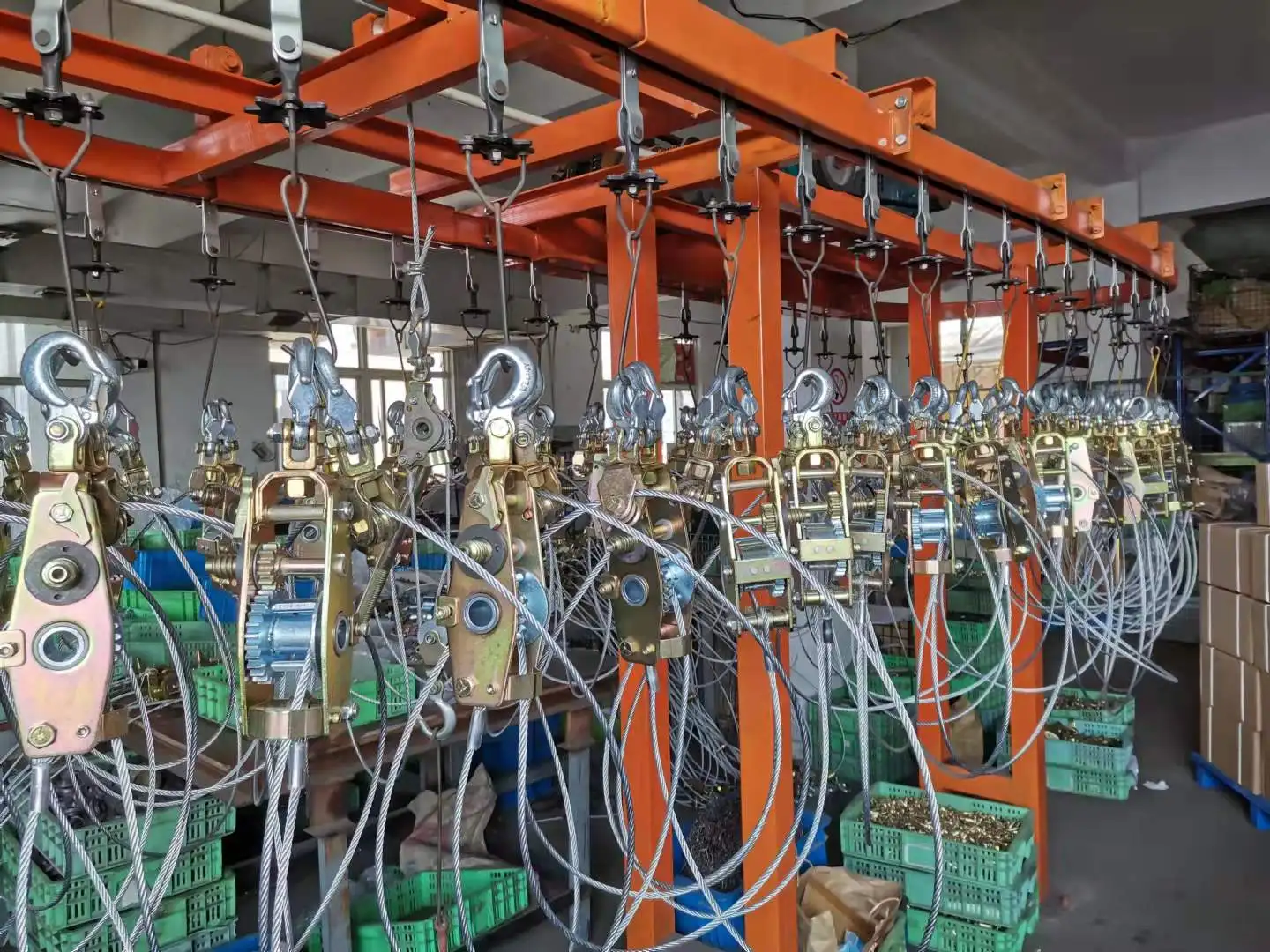 Top Quality PAT SL 1 ton Japanese type Hand Ratchet Puller Wire Rope Electrical Cable Puller Wire Tensioning Tool