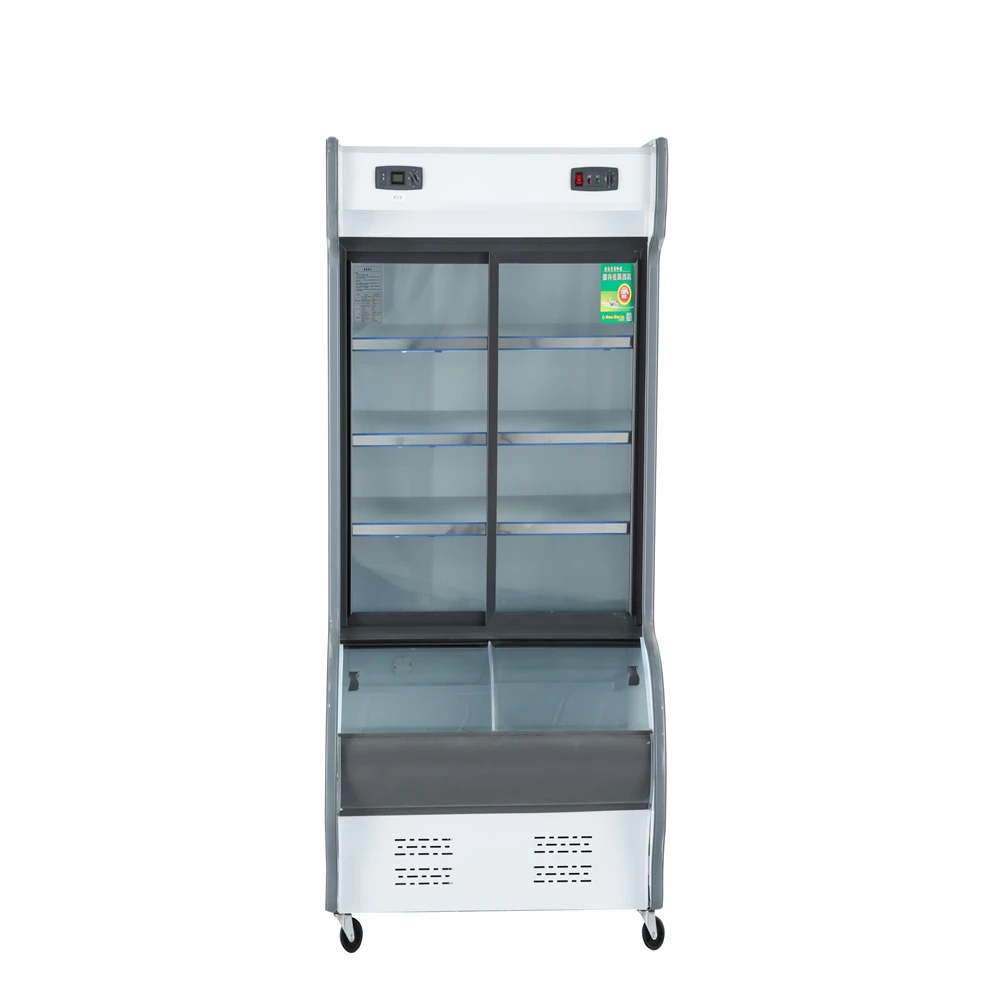 Display fridge glass door for vegetable and fruit preservation