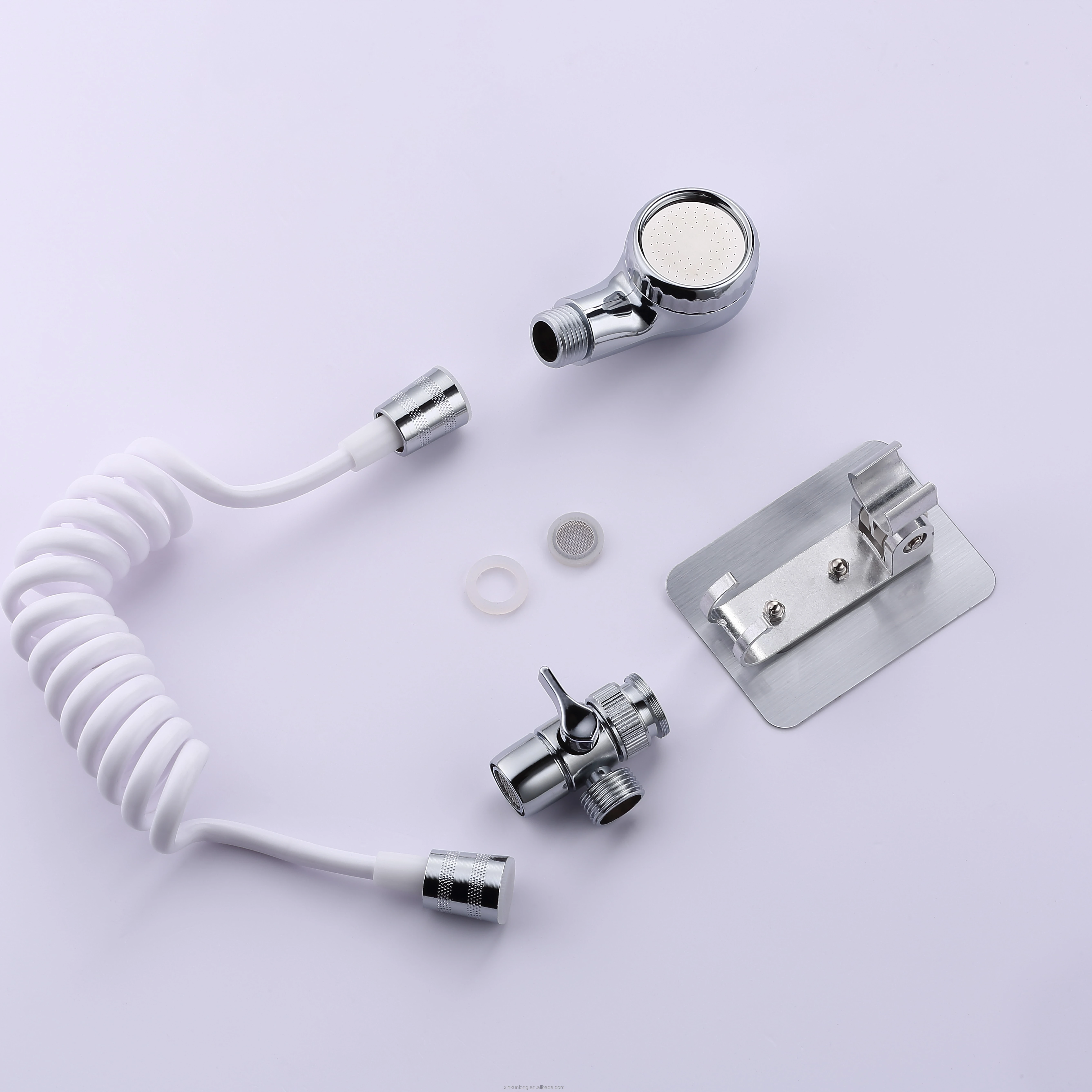 
Bathroom high pressure Water Faucet Two function Shower Head Wash Basin Wash Hair rainfall hand sprayer 