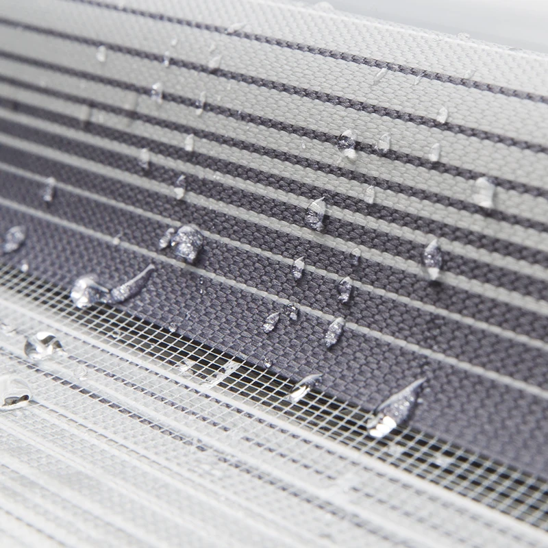 Современные стильные двойные роликовые затемняющие полосатые роликовые жалюзи, водонепроницаемая полупрозрачная затеняющая система «все в одном» (Bead)