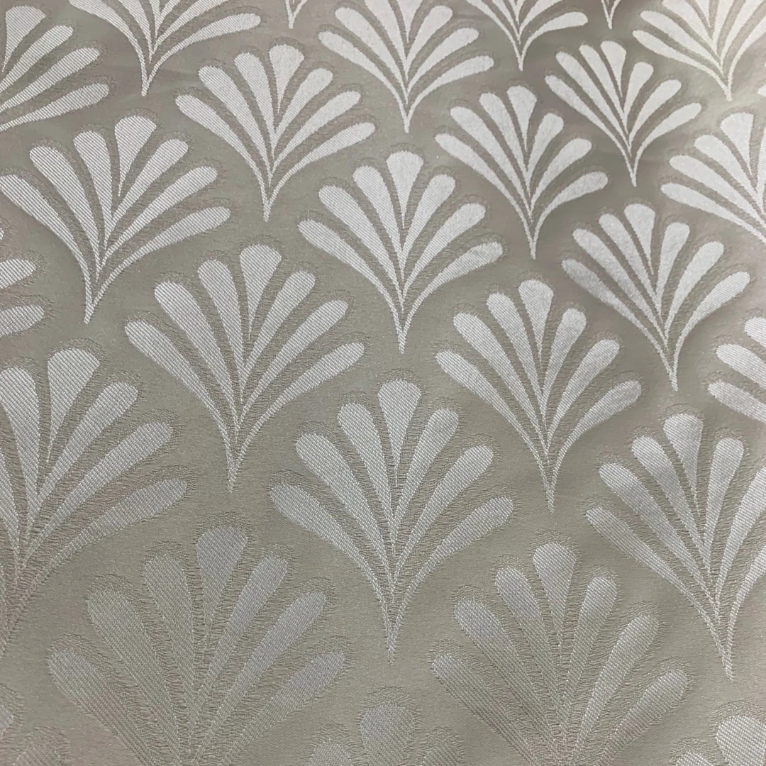 20 picks 100%polyester floral pattern woven brocade fabric for mattress