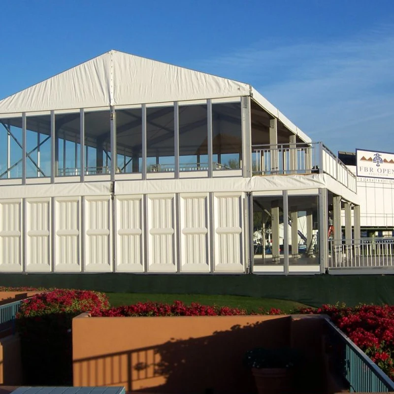 High quality White Outdoor Canopy Garden  Frame Tent Party Event Wedding Tents For Events 6 m x 9 m