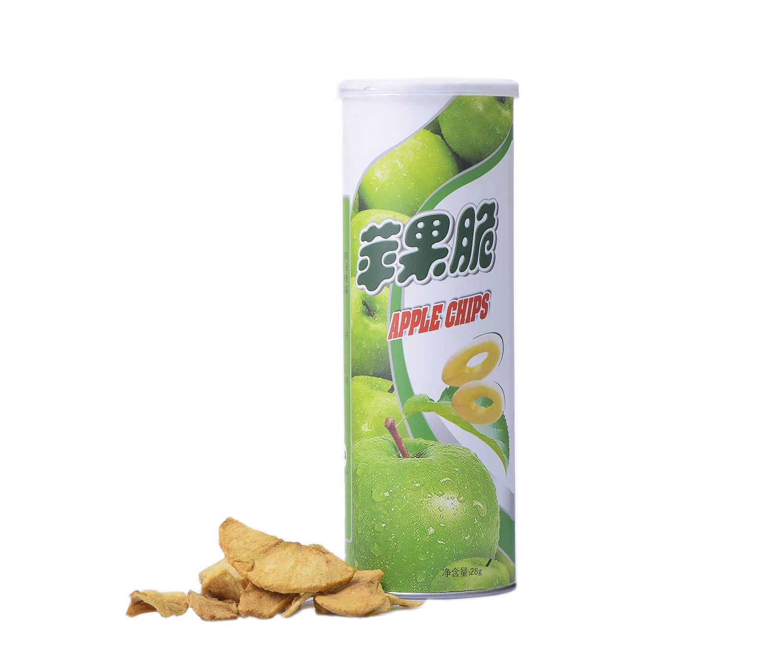 
Good Taste 100% natural and sweet Fruit crisps vf apple sliced 