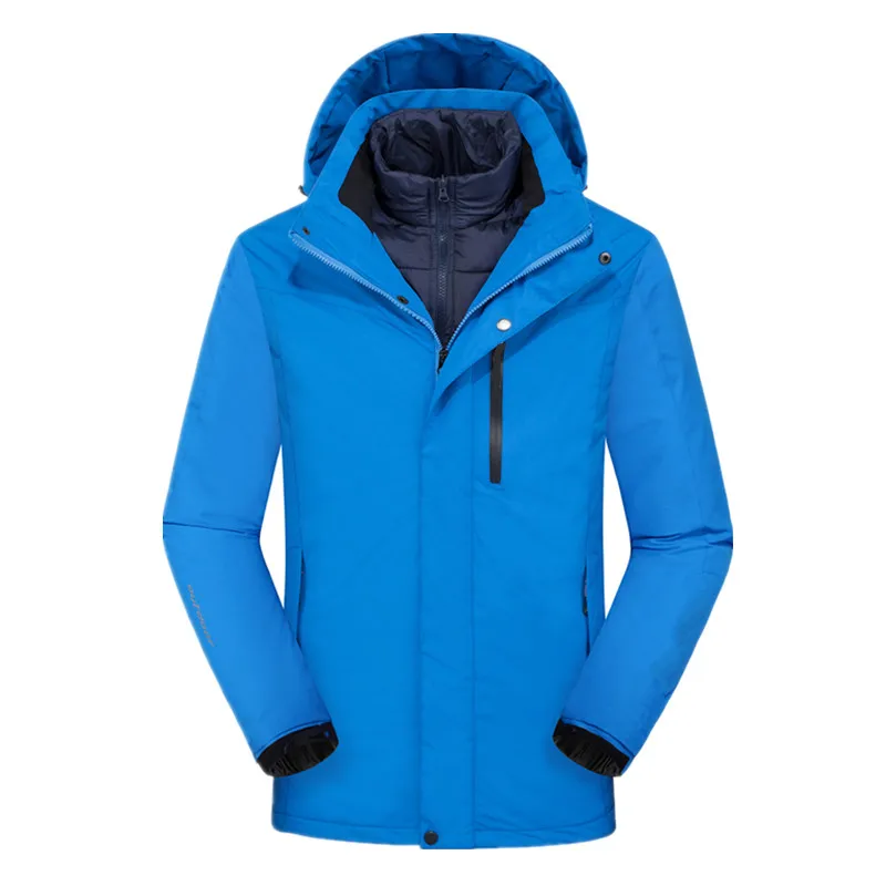 
Recycled Dupont Sorona Primaloft Padding Insulated Waterproof 3 in 1Winter Ski Snow Jacket Clothing Wear Men 