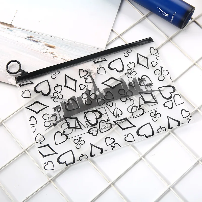 Custom Women Laser Hologram PVC Plastic Cosmetic Zipper Bag Transparent Holographic Makeup Ziplock Bag Toiletry Bag