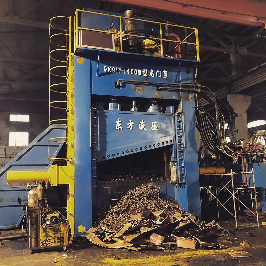 QK91Y-1000W Guillotine Press Automatic Scrap Shear Heavy Equipment