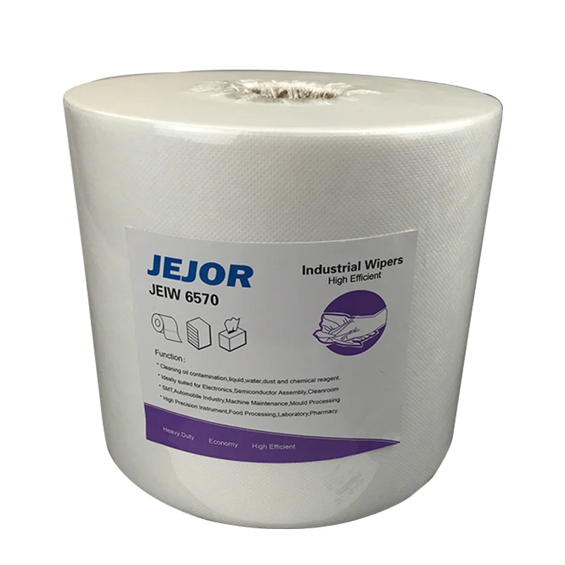 JUJIE /JEJOR Car Cleaning Wipe Polypropylene Nonwoven PP Meltblown Industrial Wipes Roll