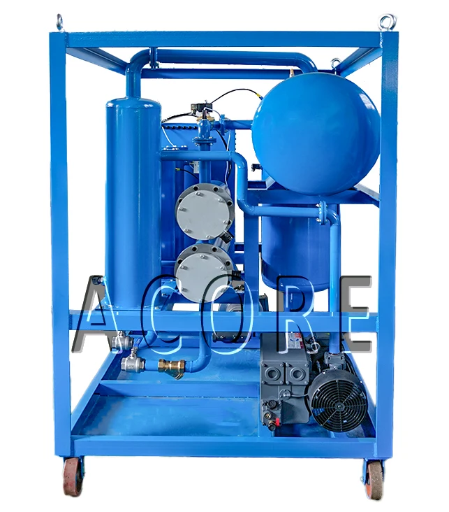 High Quality Transformer Oil Processing Systems High Efficient Disposal Uni Purifier Filter Easy Moving Dehydration Equipment