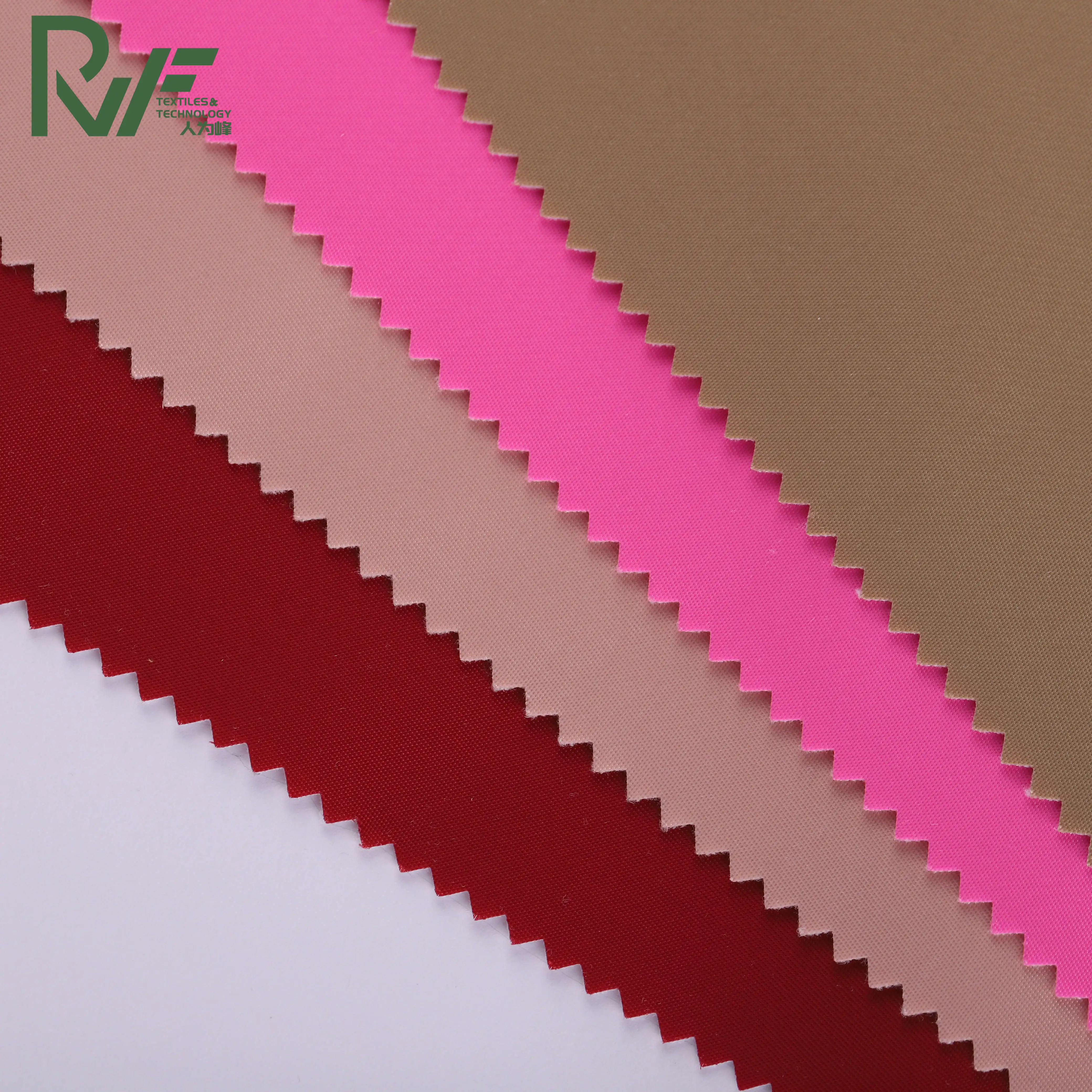 340T nylon twill oxfod fabric PU coated Knitting fabric Laminated Waterproof for Bags