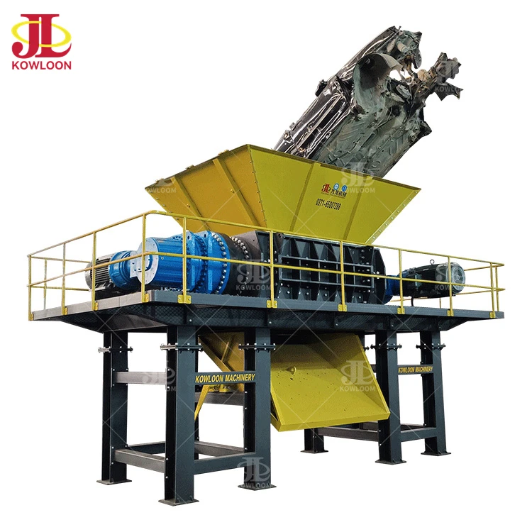 Car Crusher for Sale Scrap mini Metal Recycling Shredder metal scrap Plant Used car small metal shredder for sale