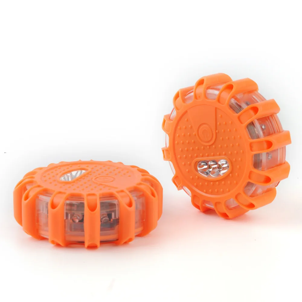 Cheap flashing light with magnet hook portable outdoor traffic signal road safety led warning lights