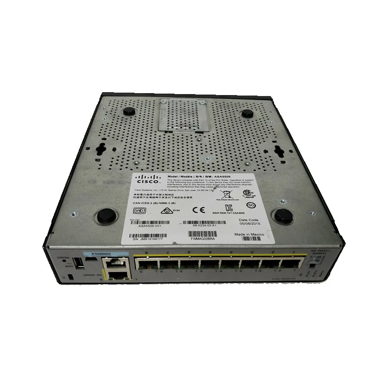 ASA5506-K9 ASA5506-X кнопка для стрельбы 8GE переменный ток брандмауэр СНГ co asa5506-SEC/настольный компьютер небольшого офиса