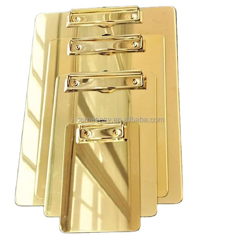 Cardboard Foldable Clip Folio Board A4 Office Letter Pad Paper Clipboard With Storage