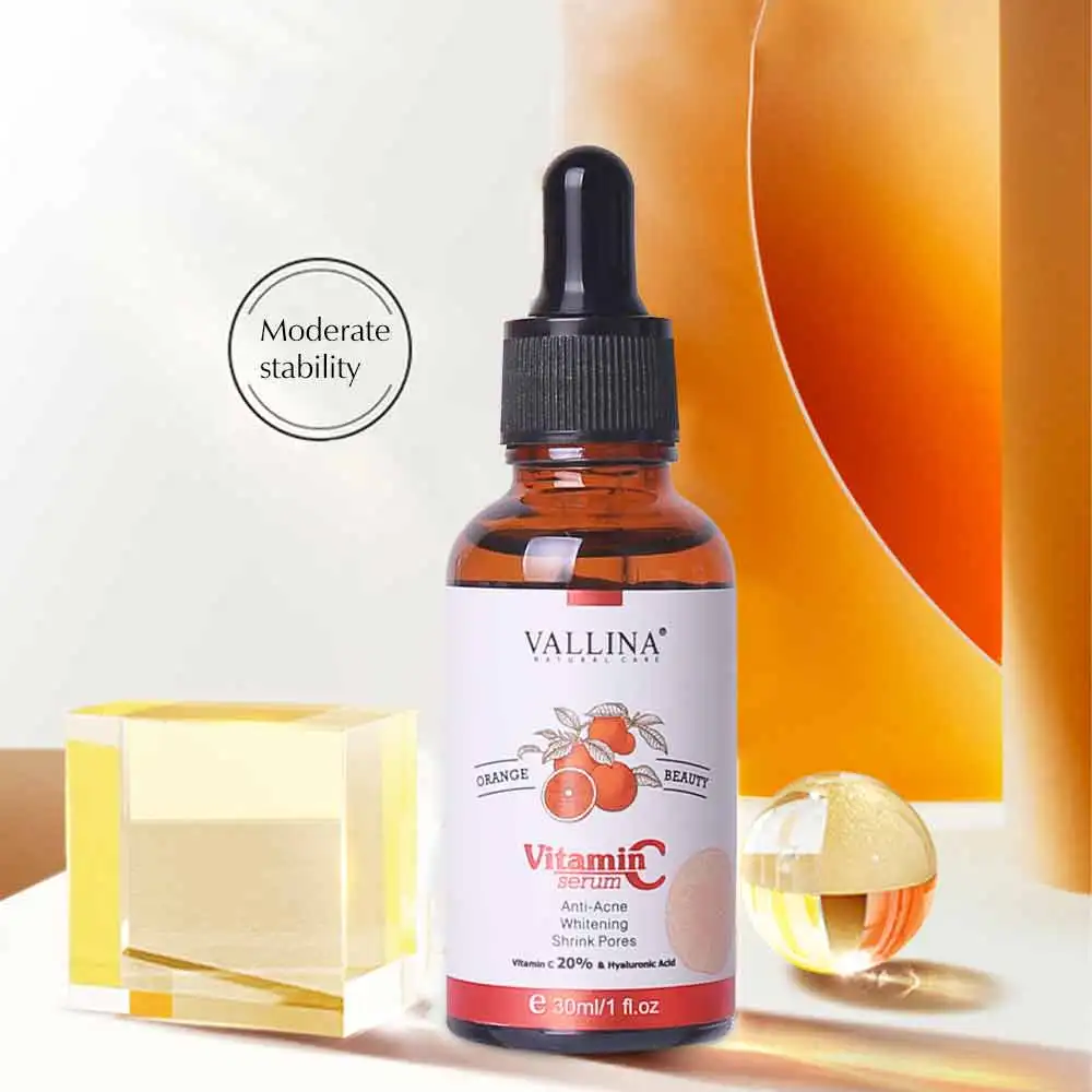 LANBENA Natural Anti freckle Acne remove facial serum Hyaluronic acid whitening vitamin c serum