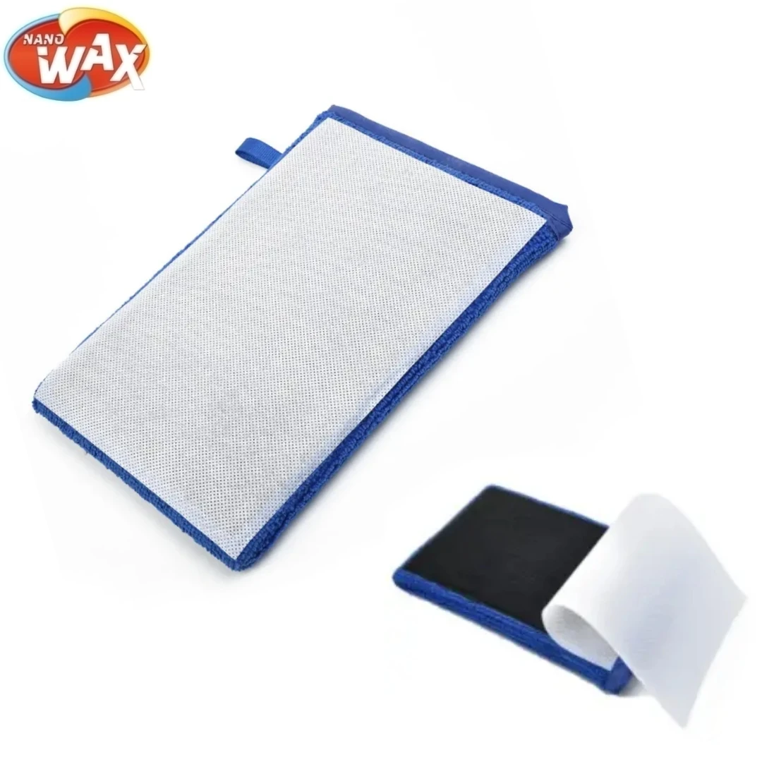 NanoWax Professional magic car wash medium towel gloves clay stick gloves car beauty high quality anti-scratch gloves sponge rag