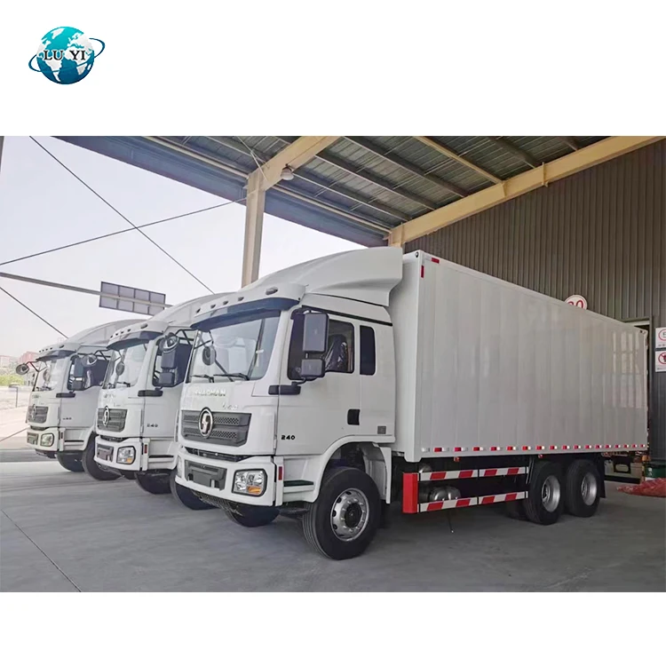 SHACMAN 2023 Новый 6x4 Euro 5 240 л.с. L3000 фургон грузовой грузовик фургон коробка грузовик для продажи