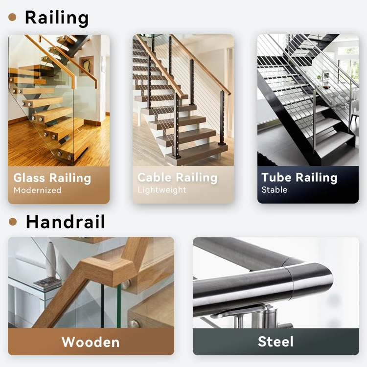 Prettywood Indoor Spiral Curved Staircase Apartments Modern Glass Wooden Railing Design Circular With Treads Lighting