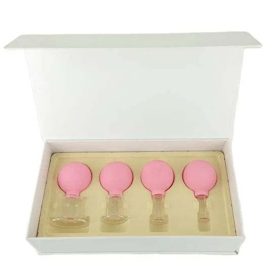 Популярные Резиновые Вакуумные Банки для массажа присоски лица антицеллюлитная вакуумная баночка баночки терапии морщин