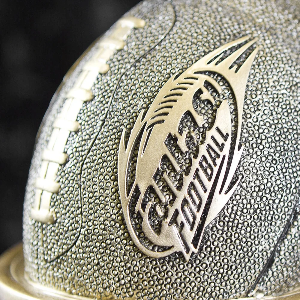 Custom Resin Football League Trophy FFL - Free engraved Best Party memorabilia gift, National Fantasy Football champion