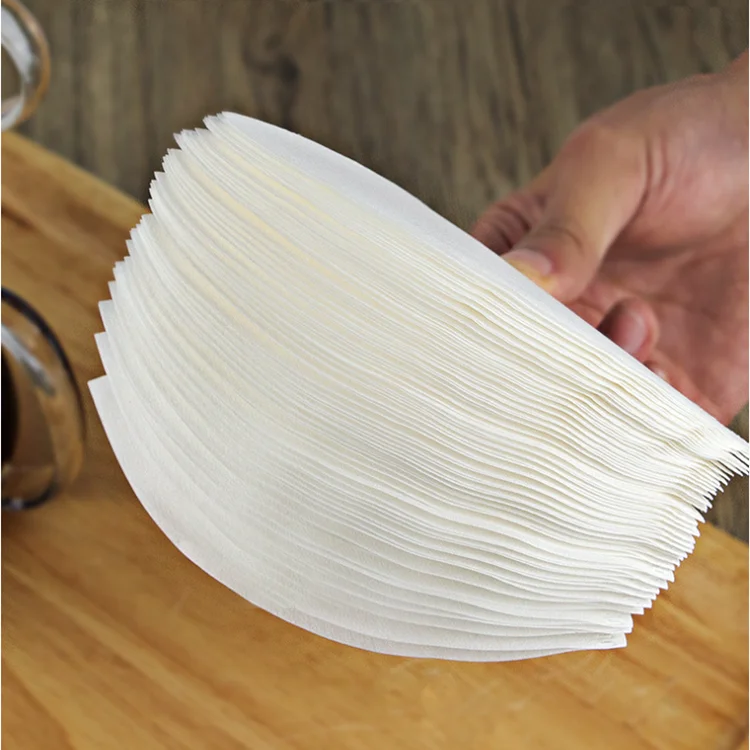  White Color V60 Coffee Filter Paper Cone