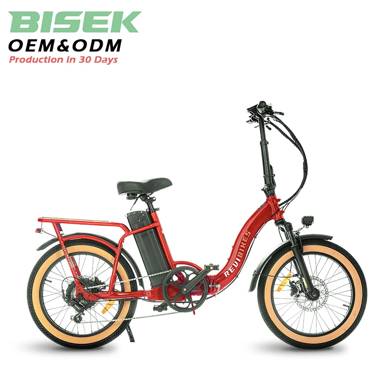 Электровелосипед OEM 10AH/15ah с литиевым аккумулятором дешевая цена 500 Вт складной электрический велосипед широкая шина для задней ступицы комфорт 25 км/ч