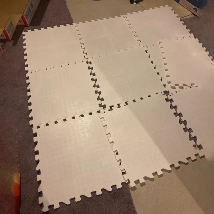 Sanhong Bespoke Ice Skates Floor Hockey Rink Synthetic Ice Skating Tiles Board For Hockey