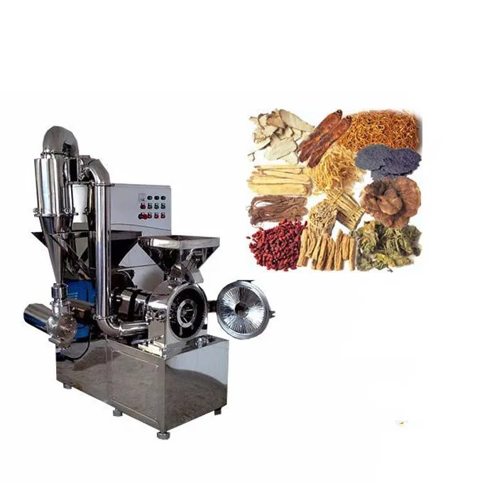 
herbal medicine crusher dry leaves crushing machine industrial food crusher 