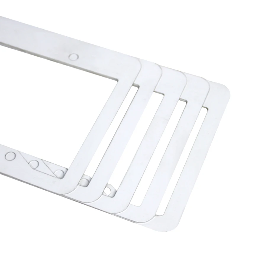 Subbank Sublimation license plate frame heat transfer custom logo aluminum blank license plate frame