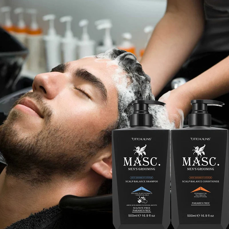 Private label rosemary anti dandruff shampoo and conditioner organic sulfate free argan hair clear shampoo for men