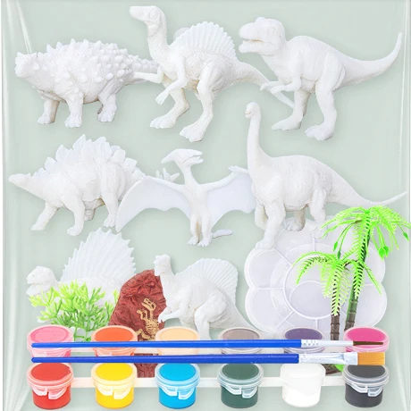 Wholesale Dinosaur Unicorn Art handmade toy craft 3D DIY drawing kit for kids