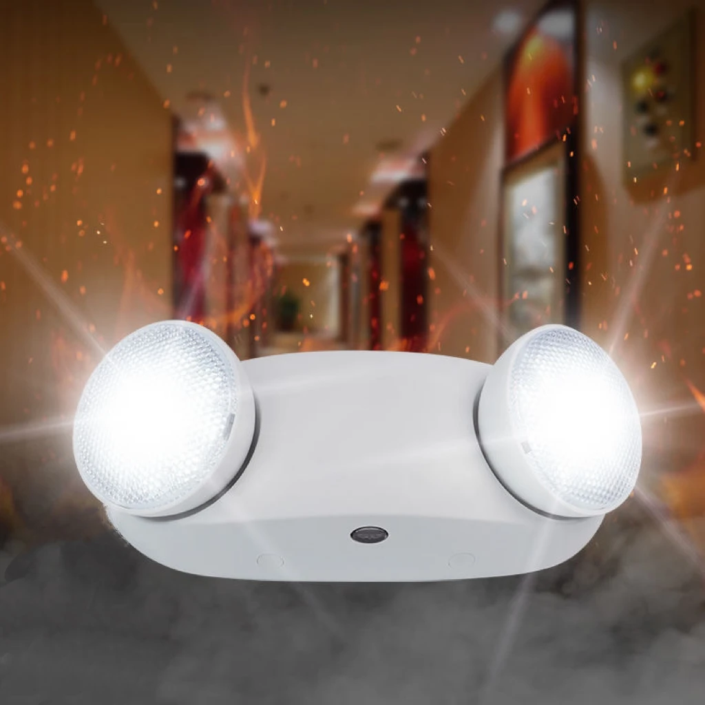 Well sold backup rechargeable wall mounted emergency lights, fire exit emergency lights