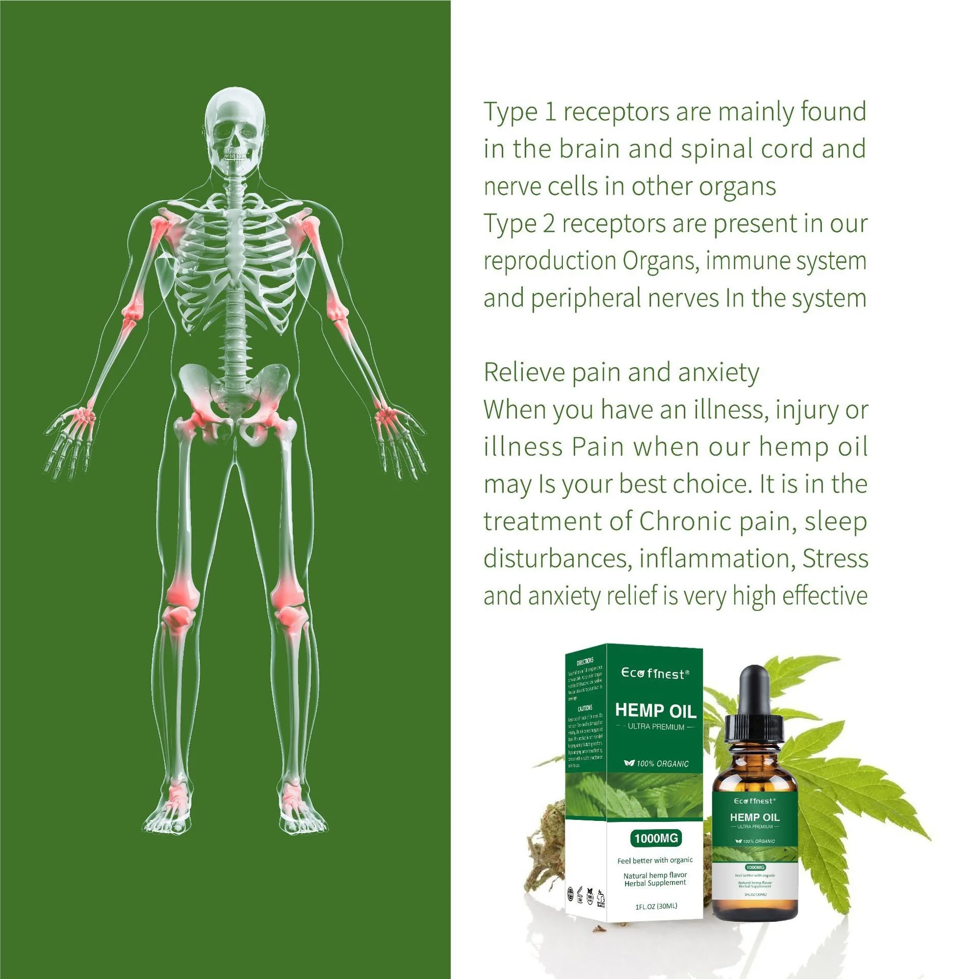 Skin Care Wholesale OEM/ODM Face Oil Serum tightens skin anti ageing Vegan Na-tural Organic Hemp Seed Oil Serum