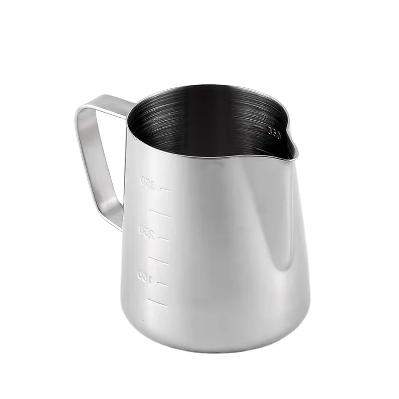 150 to 1000 ml Stainless Steel Barista Tool Coffee Maker Sharp Spout Frothing Steaming Coffee Jug Milk Pitcher