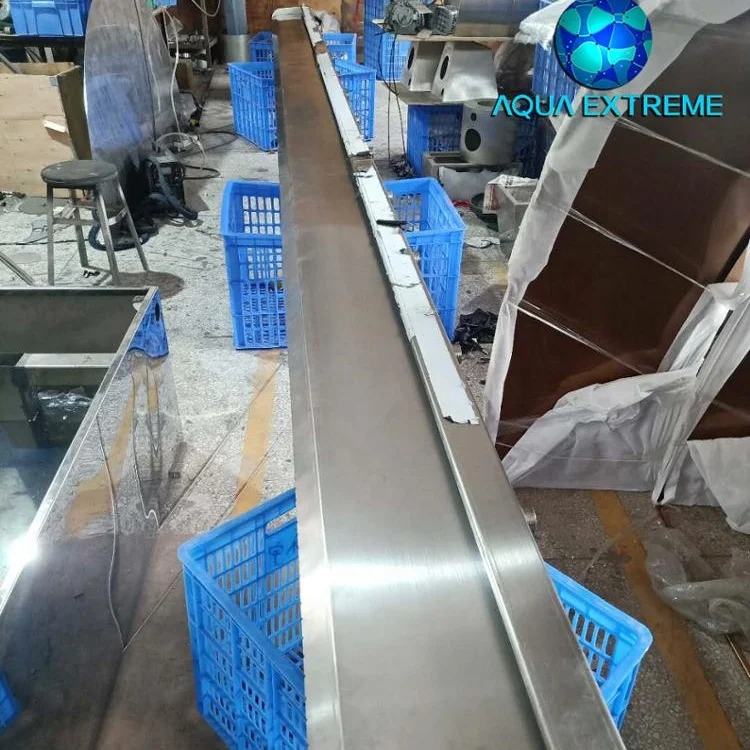 2020 New #304 #316 stainless steel cascade waterfall nozzles  for swimming pool and  pond sheer descent waterfall