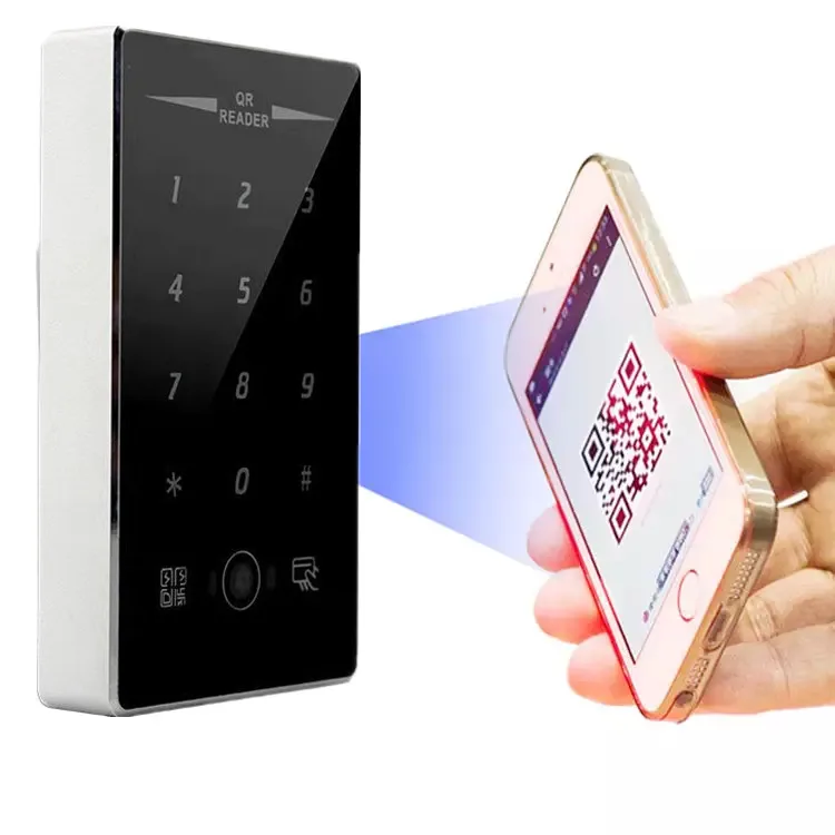 Waterproof  RS232 RS485  Keypad Wiegand 26 Touch Screen NFC 13.56mhz RFID smart IC  Contactless Door Access Control Card Reader