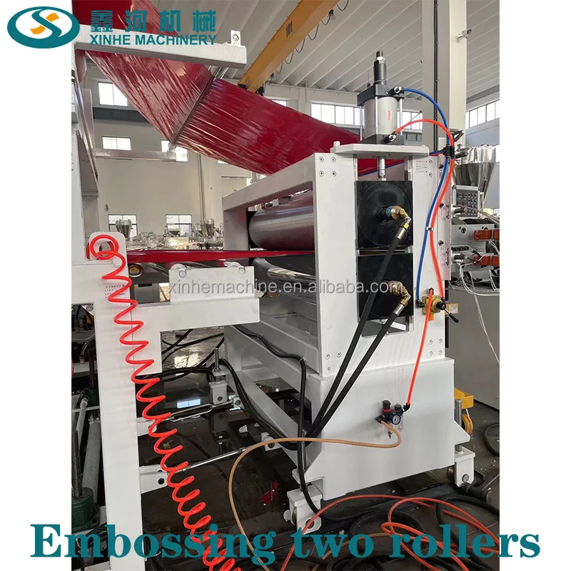 ASA synthetic plastic workshop factory roof warehouse roof resin tile PLC two-layer PVC plastic trapezoidal tile extruder line