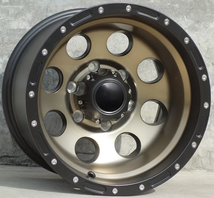 F99087 15x8 15x10 16x8 16x10 17x9  5x114.3 5x127 5x150 5x139.7 6x139.7 aluminium wheels car alloy wheels suv 4x4 off road wheels