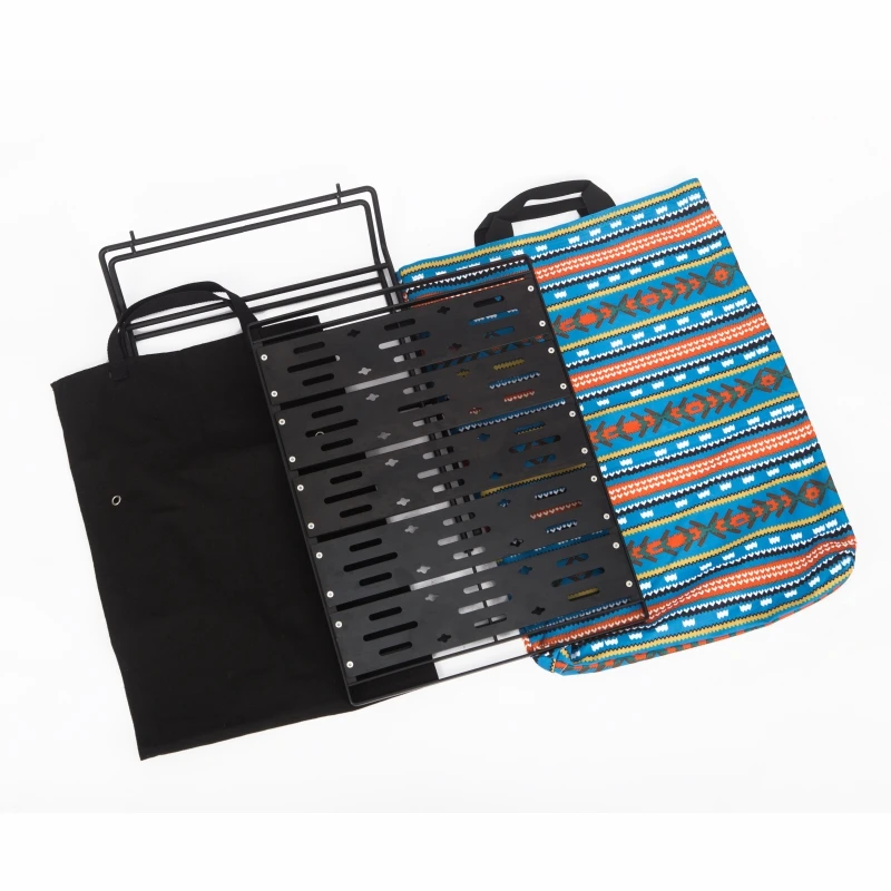 Aluminum alloy storage table foldable outdoor camping table