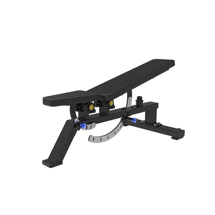 New type top sale adjustable dumbbell exercise super bench press gym equipment